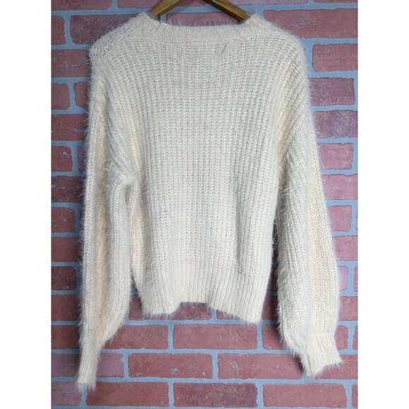 J.O.A. Just One Answer Women Drop Shoulder Sweater Super Soft Pullover Small - Picture 6 of 8